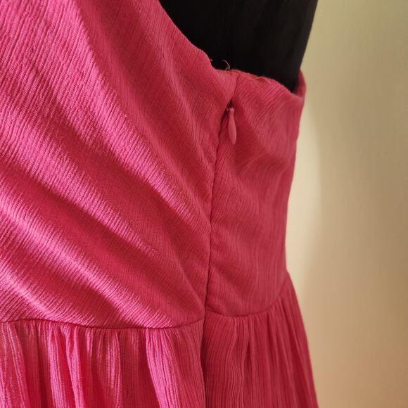 NEW IN Lattice Detail Pink Sundress, Size Large - Picture 10 of 15
